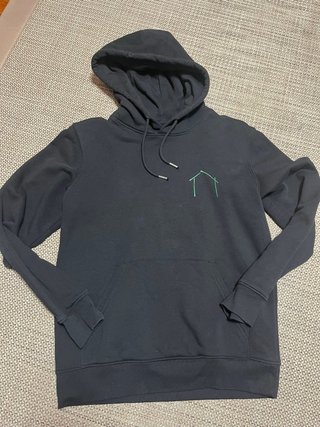 Sudadera con capucha negra