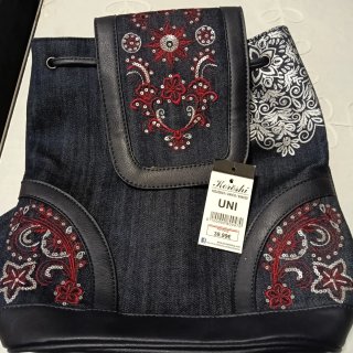 Mochila Vaquera Koröshi con Bordados