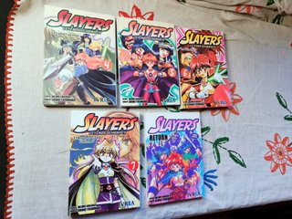 Slayers Leyenda Demoníaca 4-7 y Return. Ivrea.