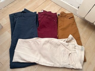 Lote 6 Pantalones y 3 camisetas 34