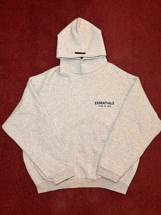 Sudadera Fear of God Essentials Gris