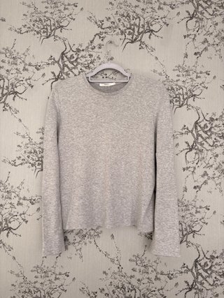 Sudadera ligera Zara Home gris talla M