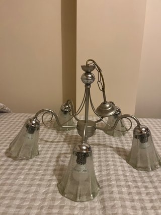 Lámpara de techo con 5 brazos