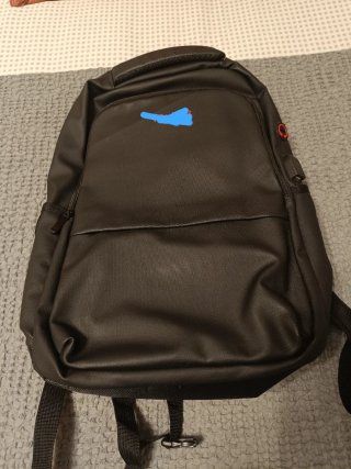 Mochila portátil con cable USB