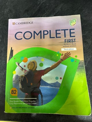 Complete First. Student's book without answers