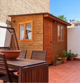 Caseta de Exterior de Madera