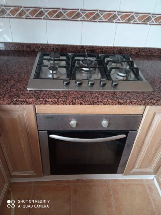 Placa de Gas Butano de 5 Fuegos