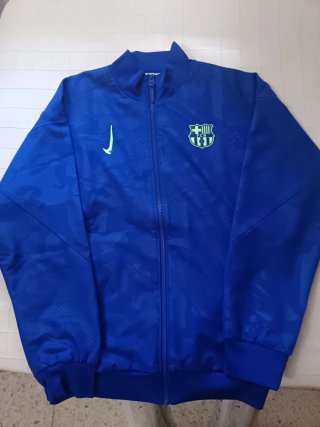 Chaqueta Prepartido FC Barcelona Azul