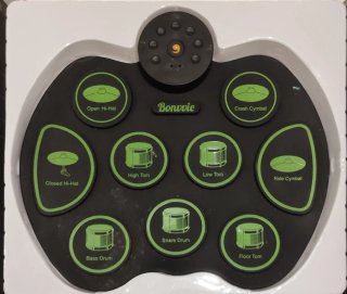 Batería Electrónica Portátil Bonvvie.