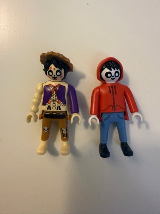 2 Figuras Playmobil Temática Calavera