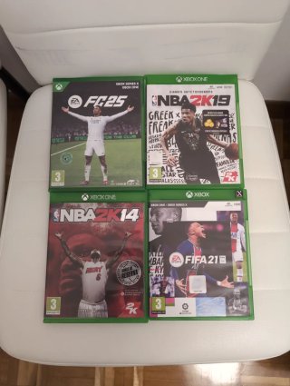 Lote 4 Juegos Deportivos Xbox