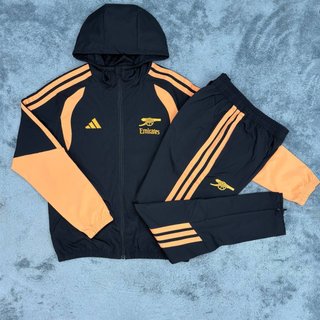 Chándal Arsenal FC Negro y Naranja