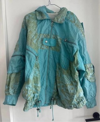 Chaqueta Vintage Años 80 Azul