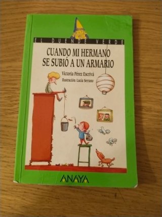 Cuando mi hermano se subió a un armario