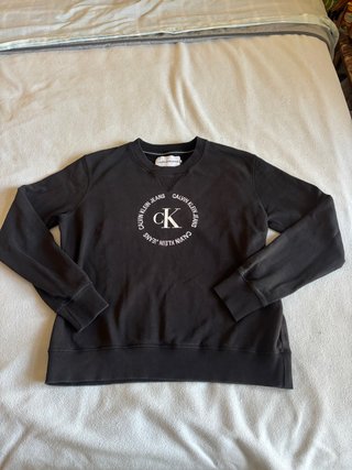 Sudadera Calvin Klein Negra Talla M