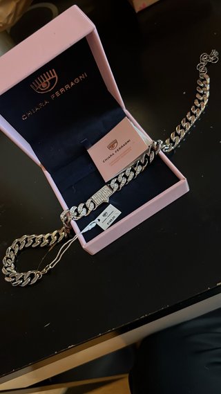 Pulsera y Colgante Chiara Ferragni Plateada