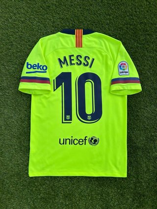 Camiseta FC Barcelona LaLiga 18/19 #10 Messi (S)