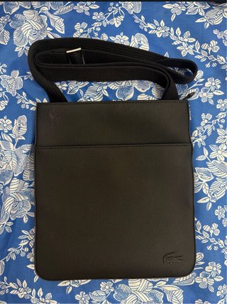Bolso Bandolera Lacoste Negro