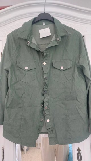 Camisa Mujer Caqui