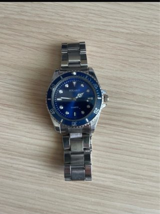 Reloj Yolako Plateado y Azul