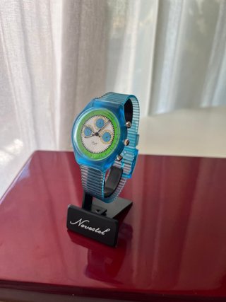 Reloj Retro Novestel Azul