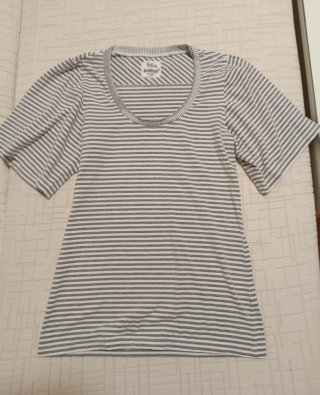 Camiseta Rayas Grises Blue Blood Talla M