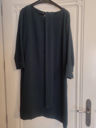 Vestido Verde Oscuro