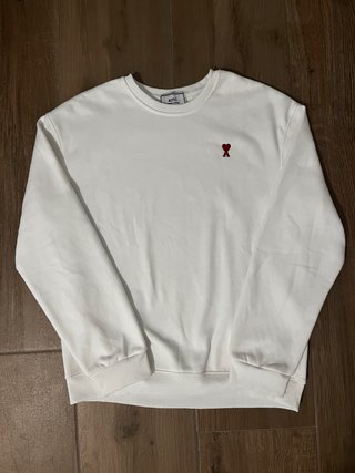 Sudadera Ami Paris Blanca