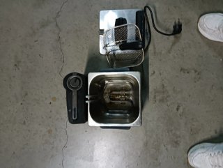 Freidora Eléctrica de Acero