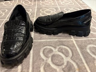 Mocasines Negros Talla 41 Wide Fit