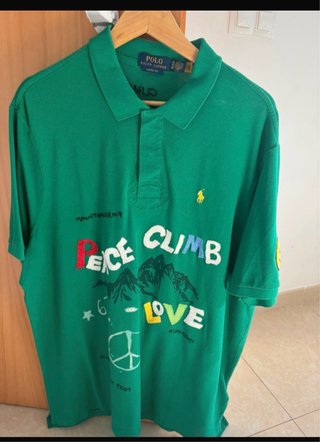 Polo Polo Ralph Lauren Verde Talla XL