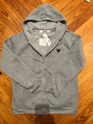 Sudadera con cremallera Comme des Garçons
