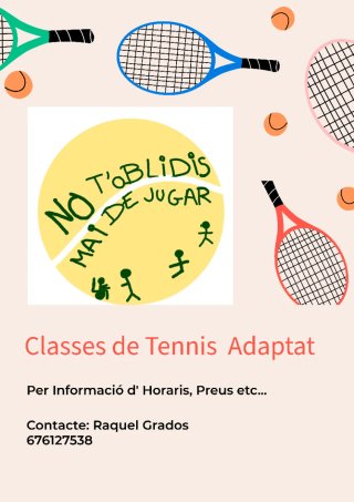 Clases Tennis i Pàdel ADAPTAT