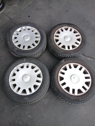 4 Llantas con Neumáticos 14 Peugeot/Citroën