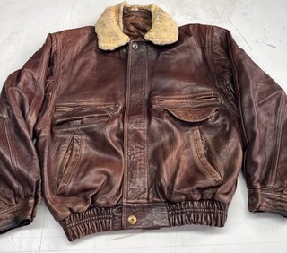 Abrigo Vintage de Piel