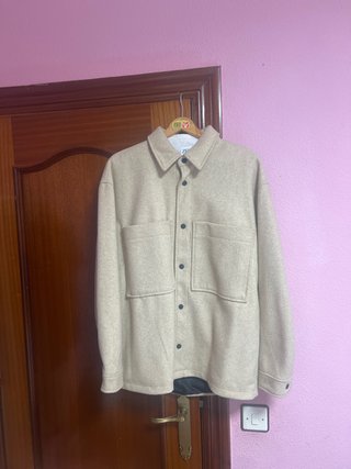 Chaqueta de invierno Zara Beige Talla M