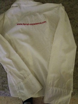 Camisa Blanca Ferrari