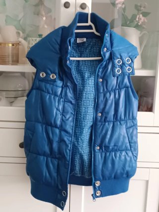 Chaleco Acolchado Azul