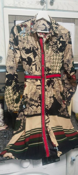 Vestido Italiano Estampado
