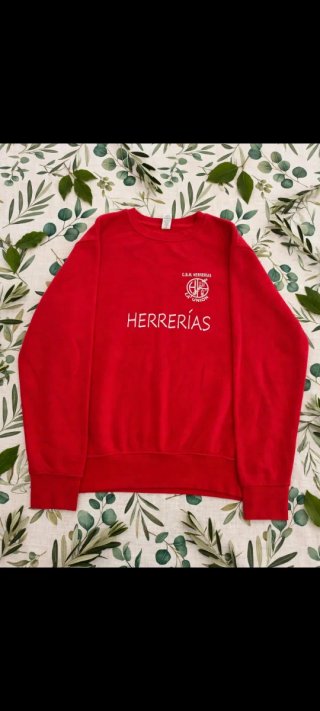 Sudadera Roja herrerías