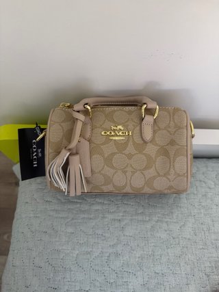 Bolso Coach Beige