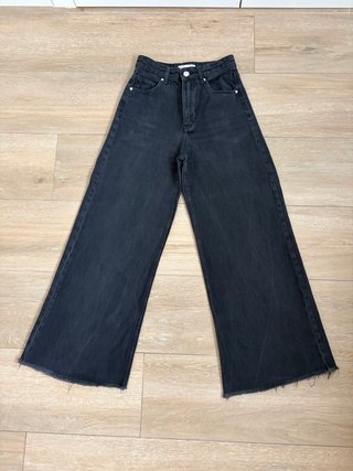 Pantalón vaquero negro mujer