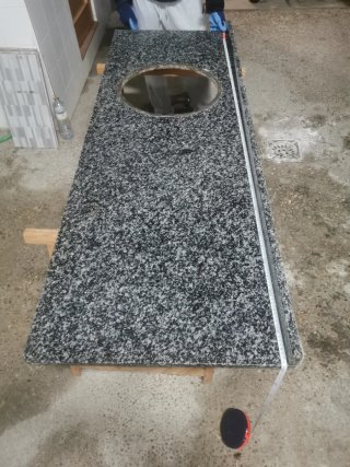 Encimera de Granito con Hueco para Fregadero