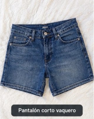 Pantalón corto vaquero