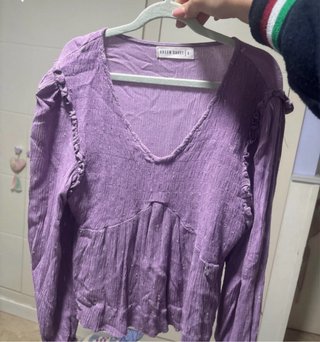 Blusa Morada Green Coast Talla S