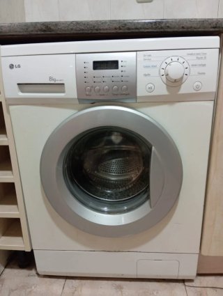 Lavadora LG 8kg Blanca