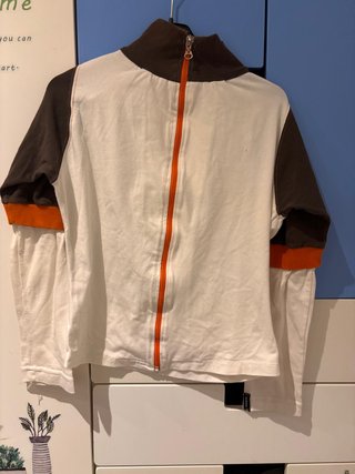Sudadera Retro con Cremallera