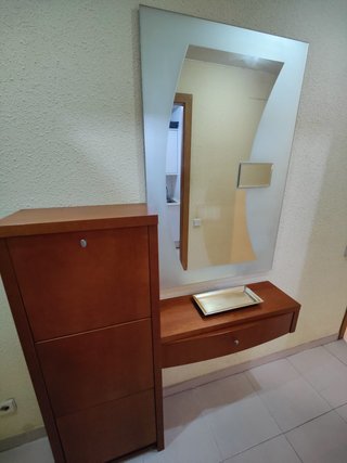 Mueble de entrada suspendido