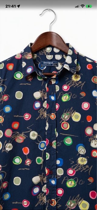 Camisa Desigual Multicolor Talla L
