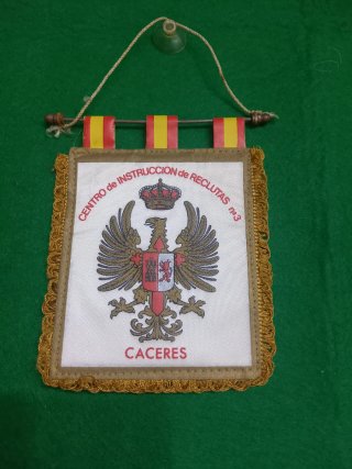 Banderín Militar CIR Nº 3 Cáceres 1982